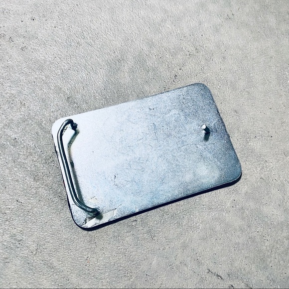 Vintage Hand-painted Lovebirds Belt Buckle - Picture 5 of 5